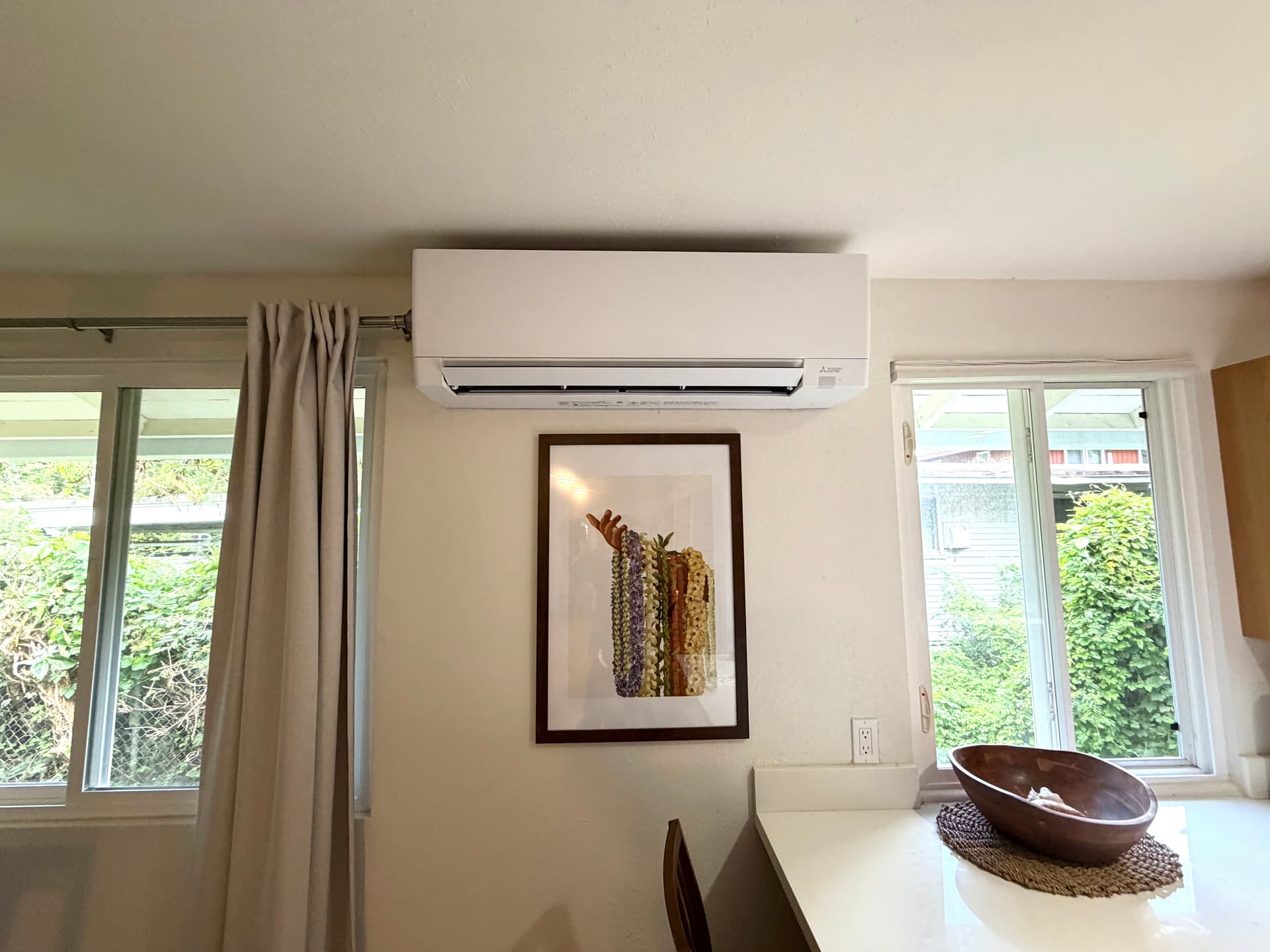 Mitsubishi Mini-Split AC Installation in a Hawaii Home image