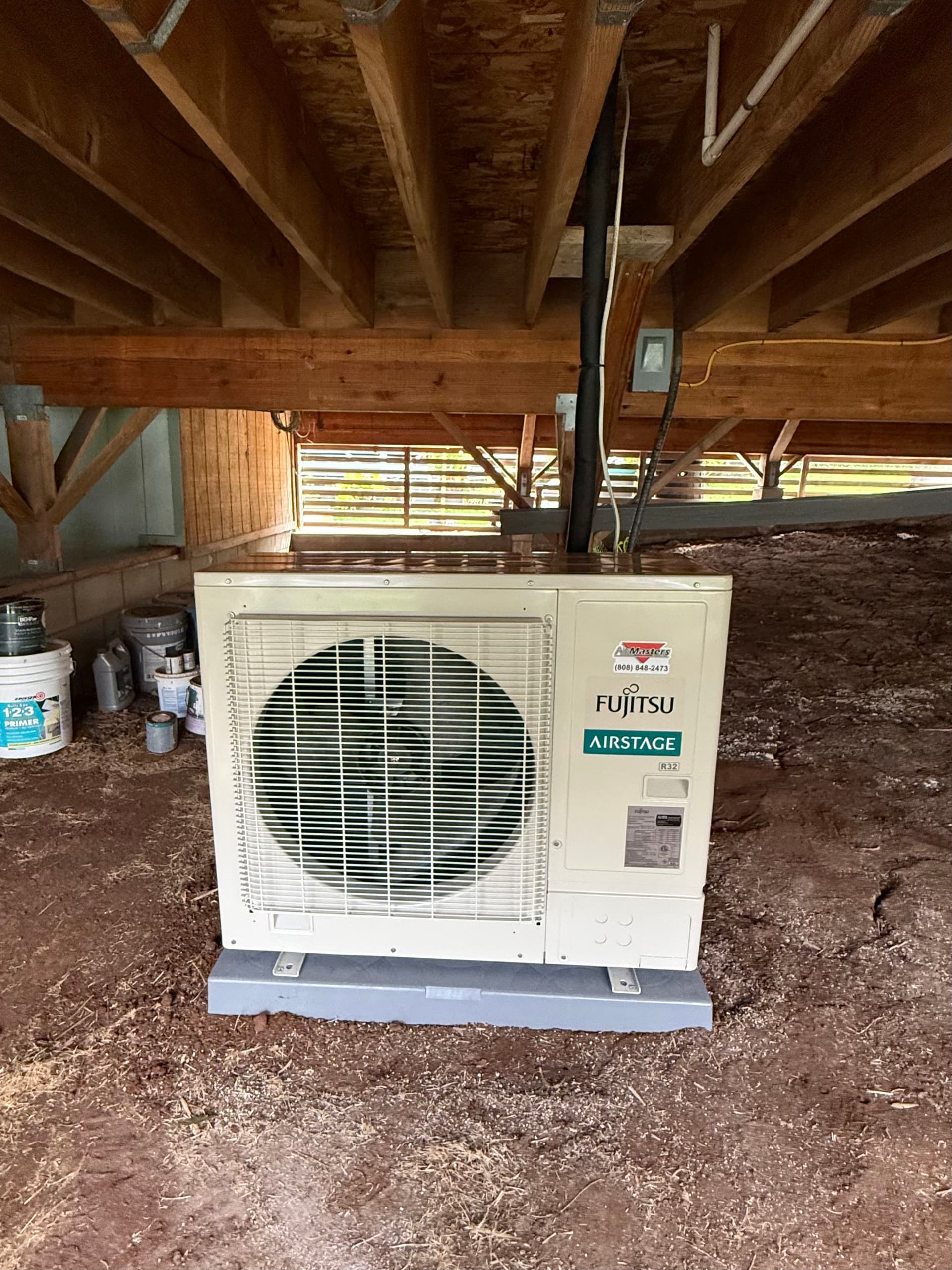 Fujitsu Airstage Install Keeping This Home Cool and Comfortable image