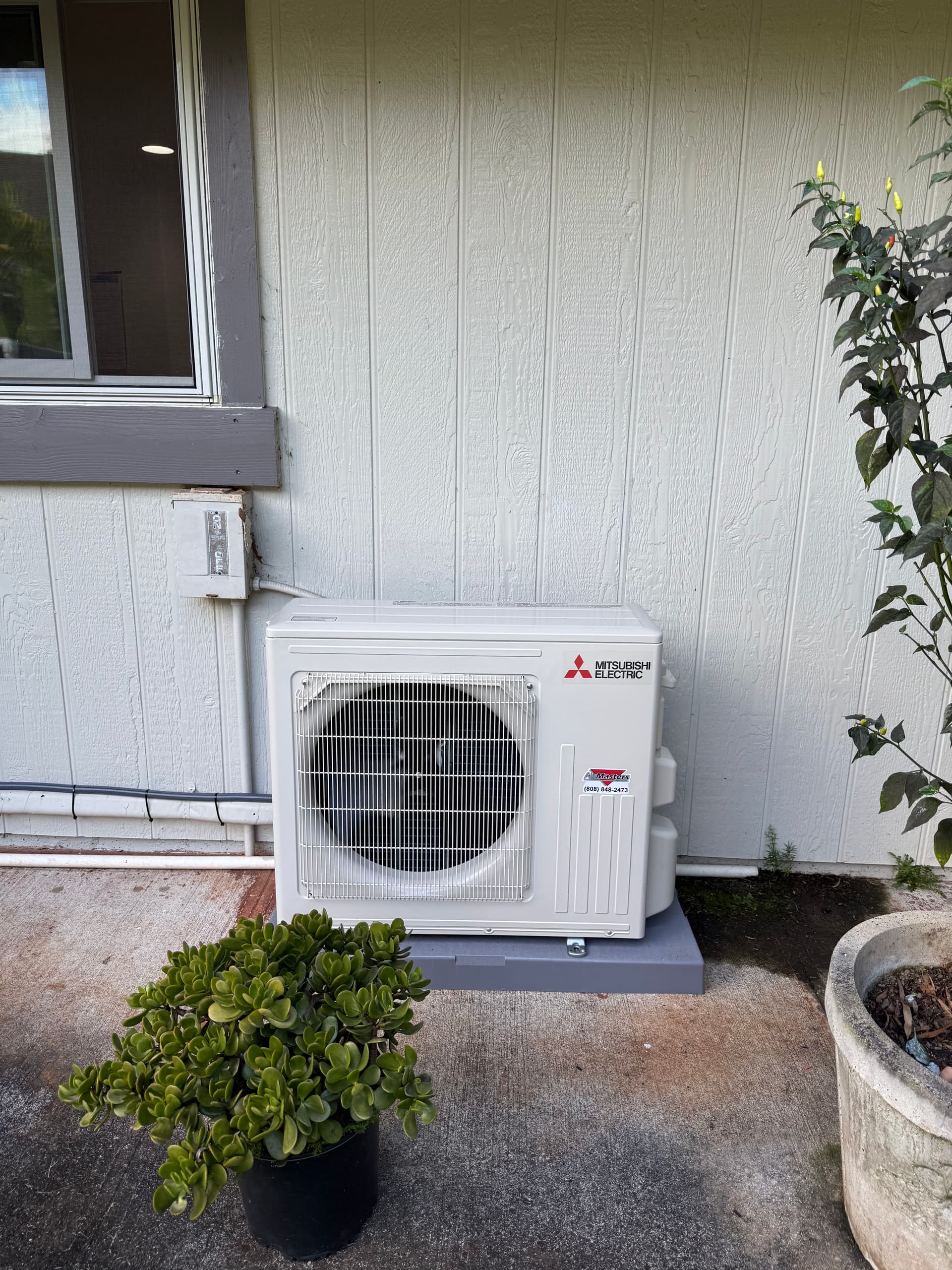 New Mitsubishi Electric AC Installation in Mililani image