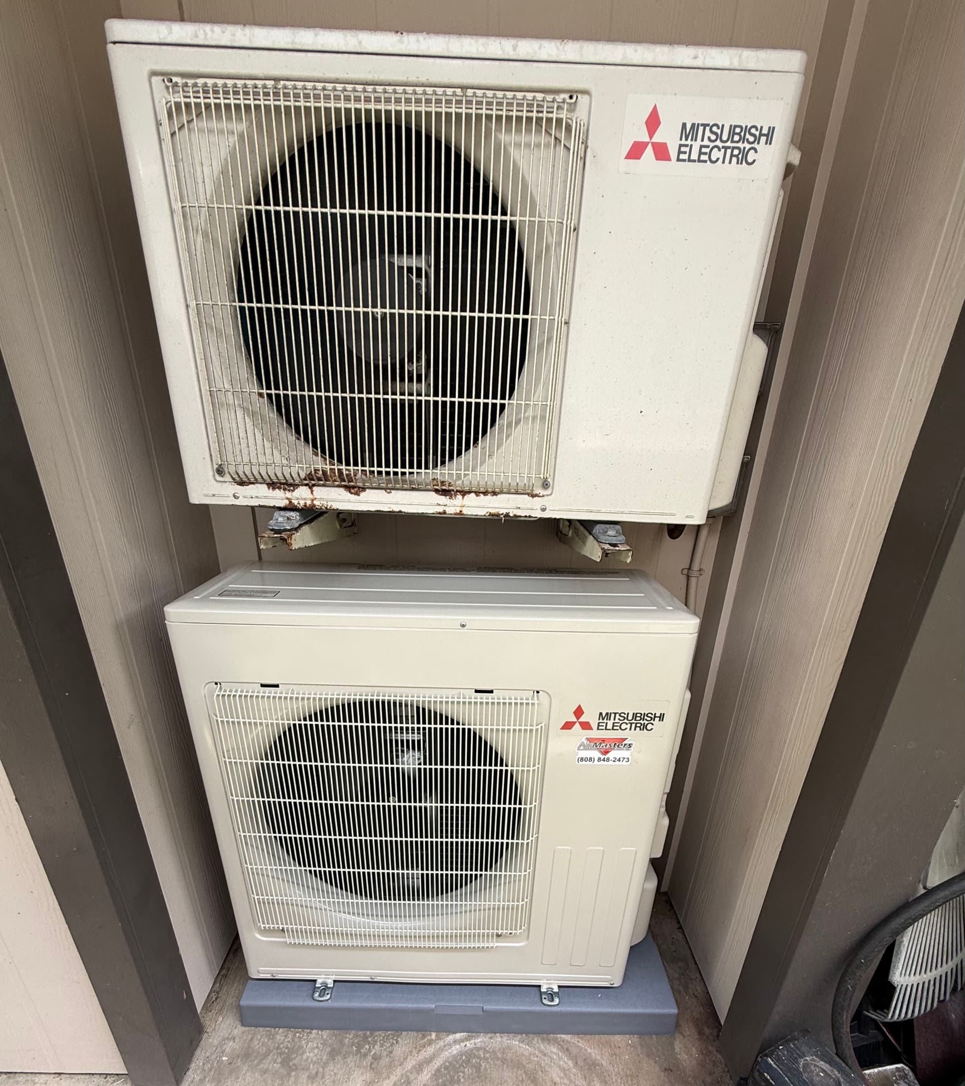 Mitsubishi AC Installation Completed in Kaneohe image