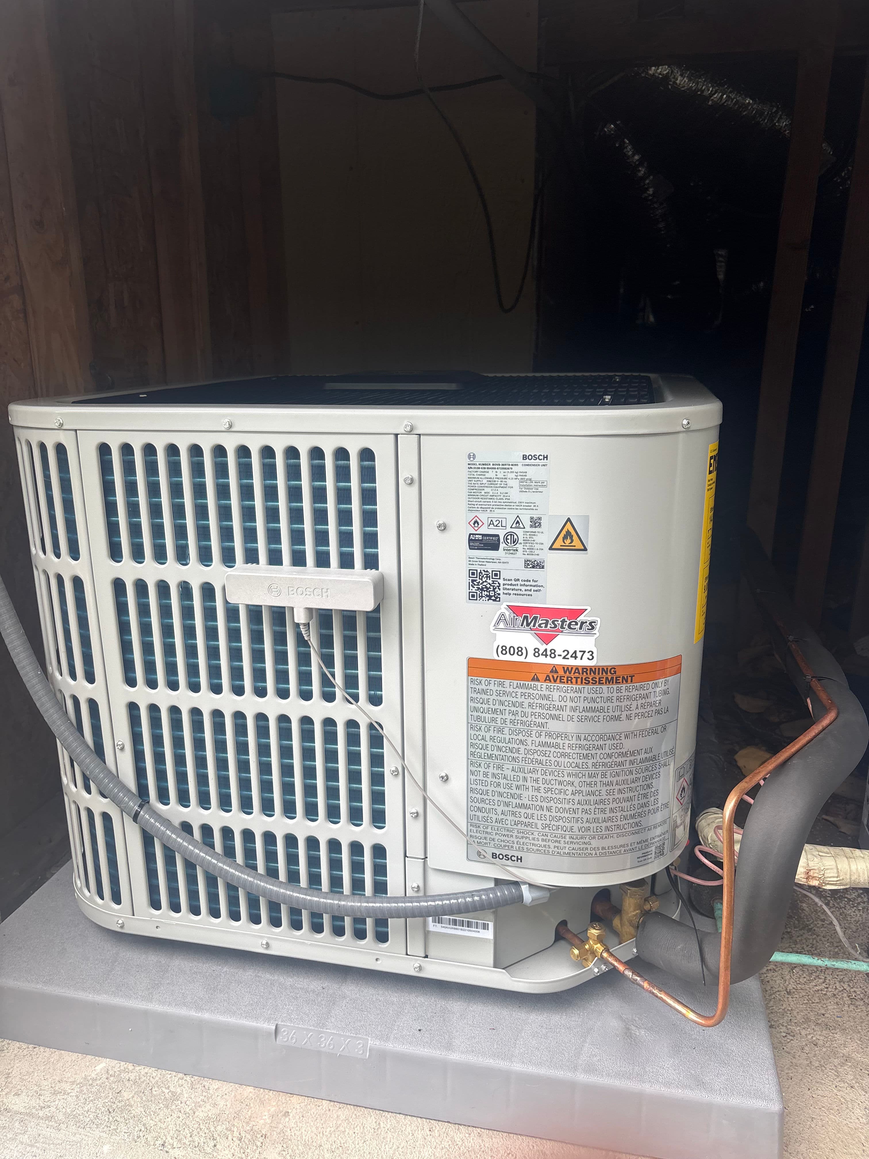 Project Fresh Bosch Central AC Installation Done Right image