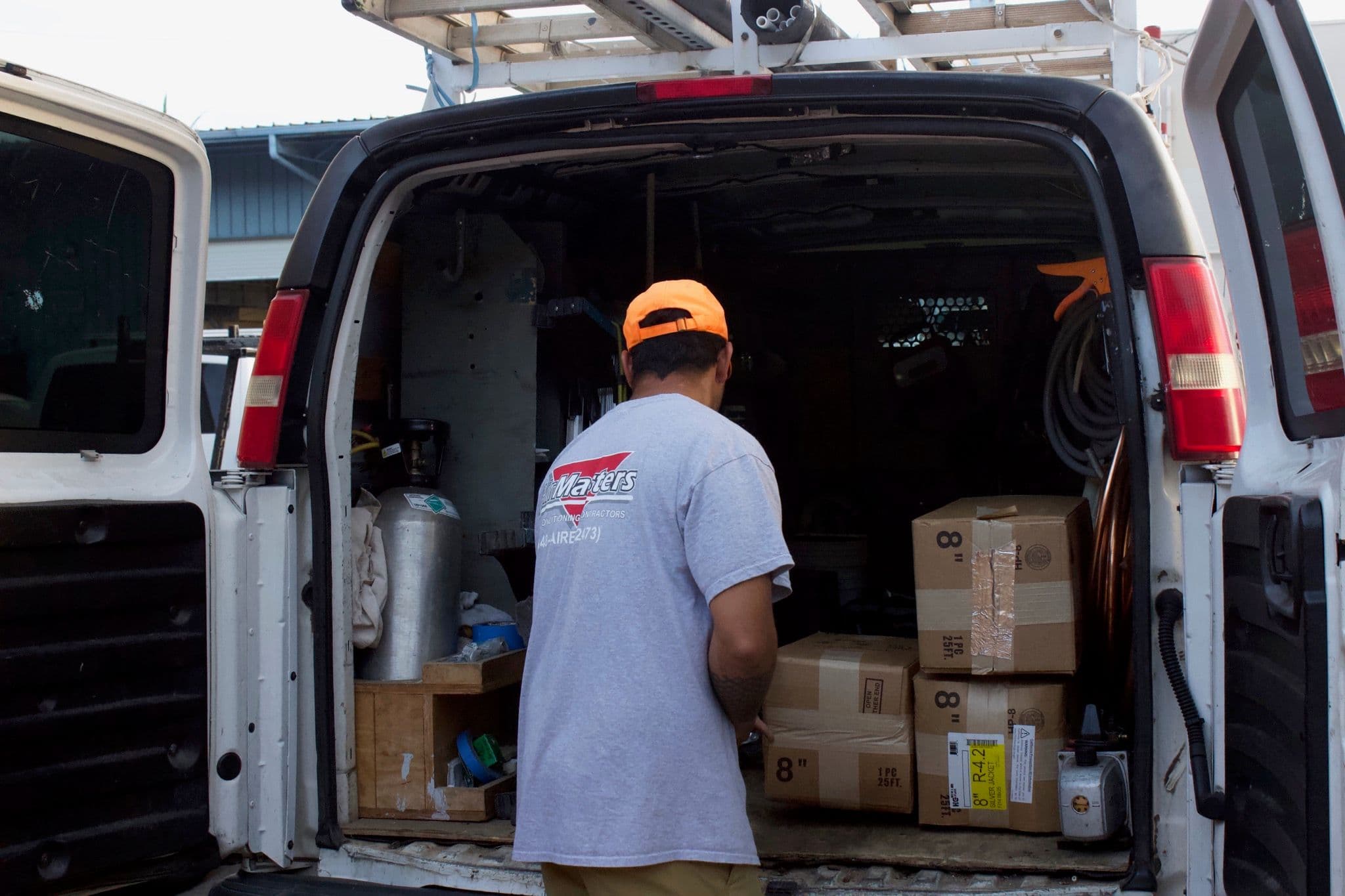 Project Day Preparation at Air Masters Inc. image