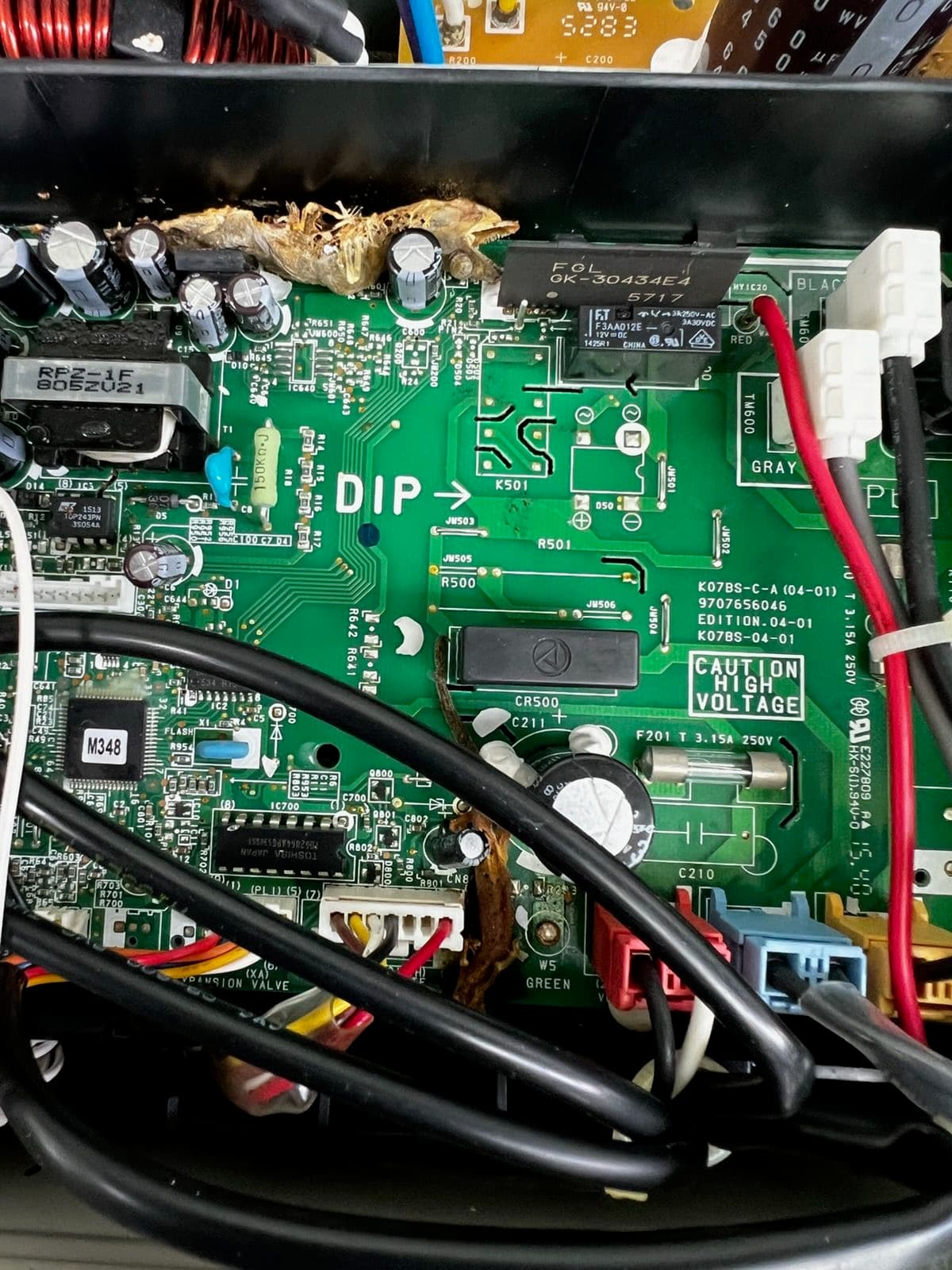 Lizards Took Out This AC Circuit Board and We Fixed It image