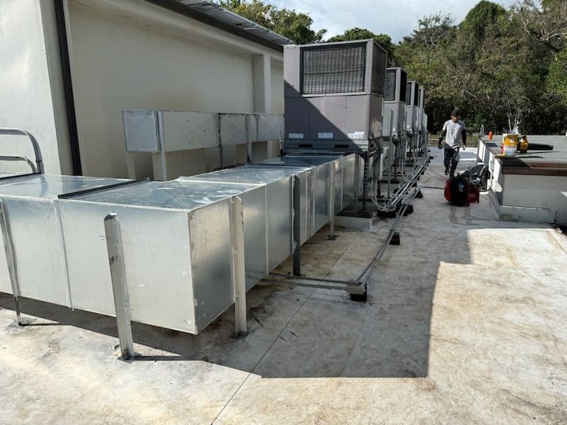 Gallery photos for Efficient Ductwork Replacement at Nuuanu Mortuary: Image #1