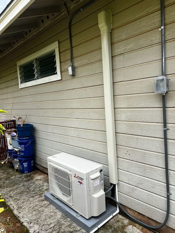 Project Efficient Mitsubishi Mini-Split Installation image